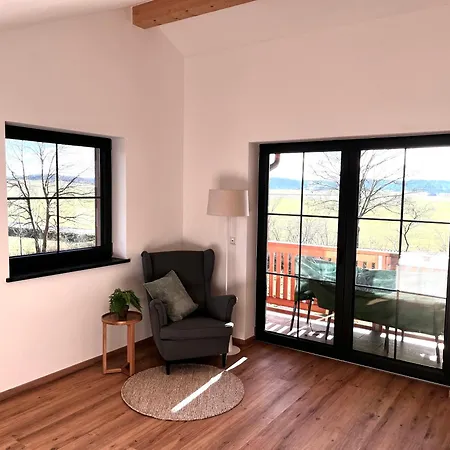 Lägenhet Moderne Mit Balkon Auf Dem Bauernhof